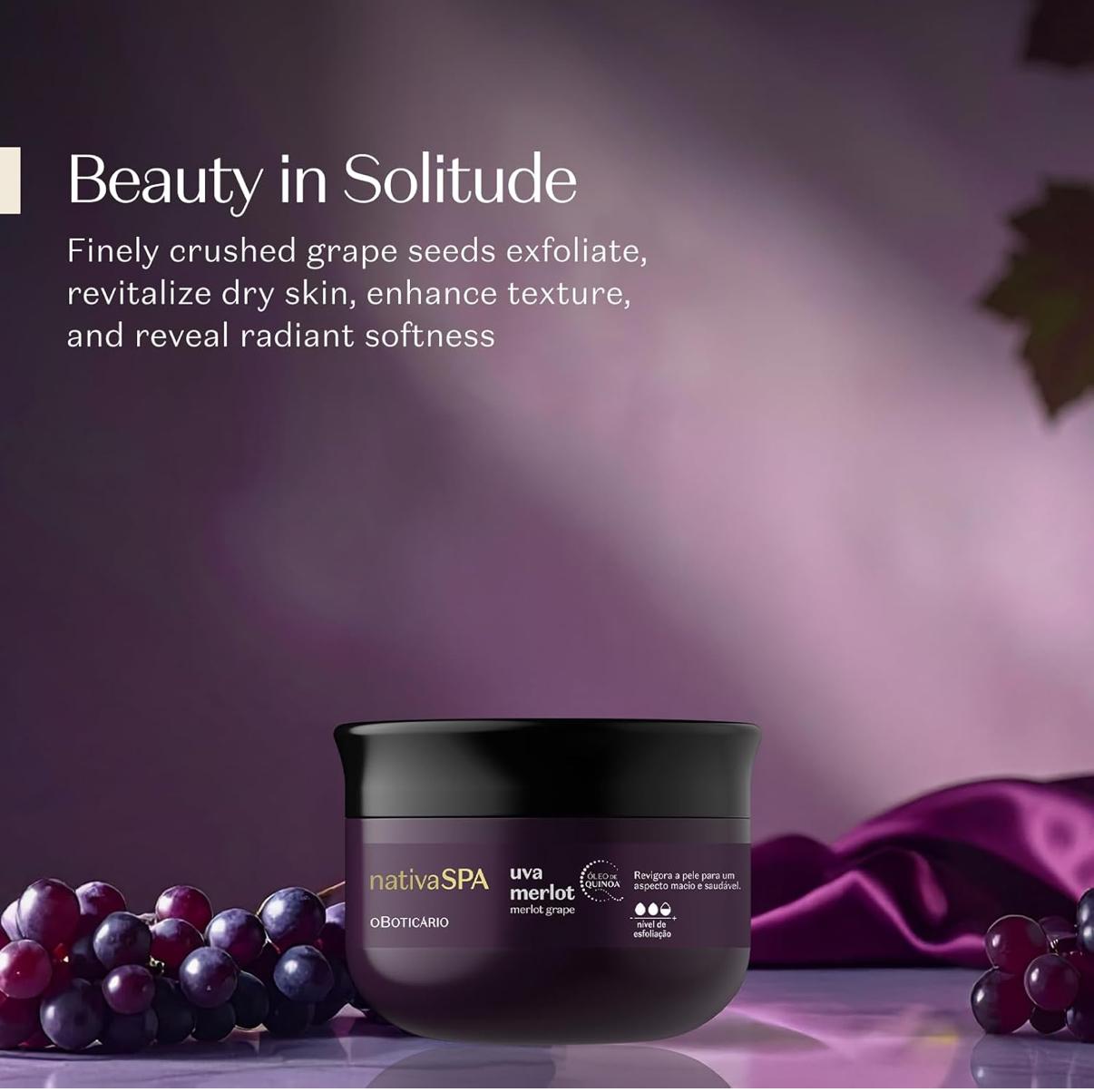 Nativa SPA Merlot Grape Body Scrub