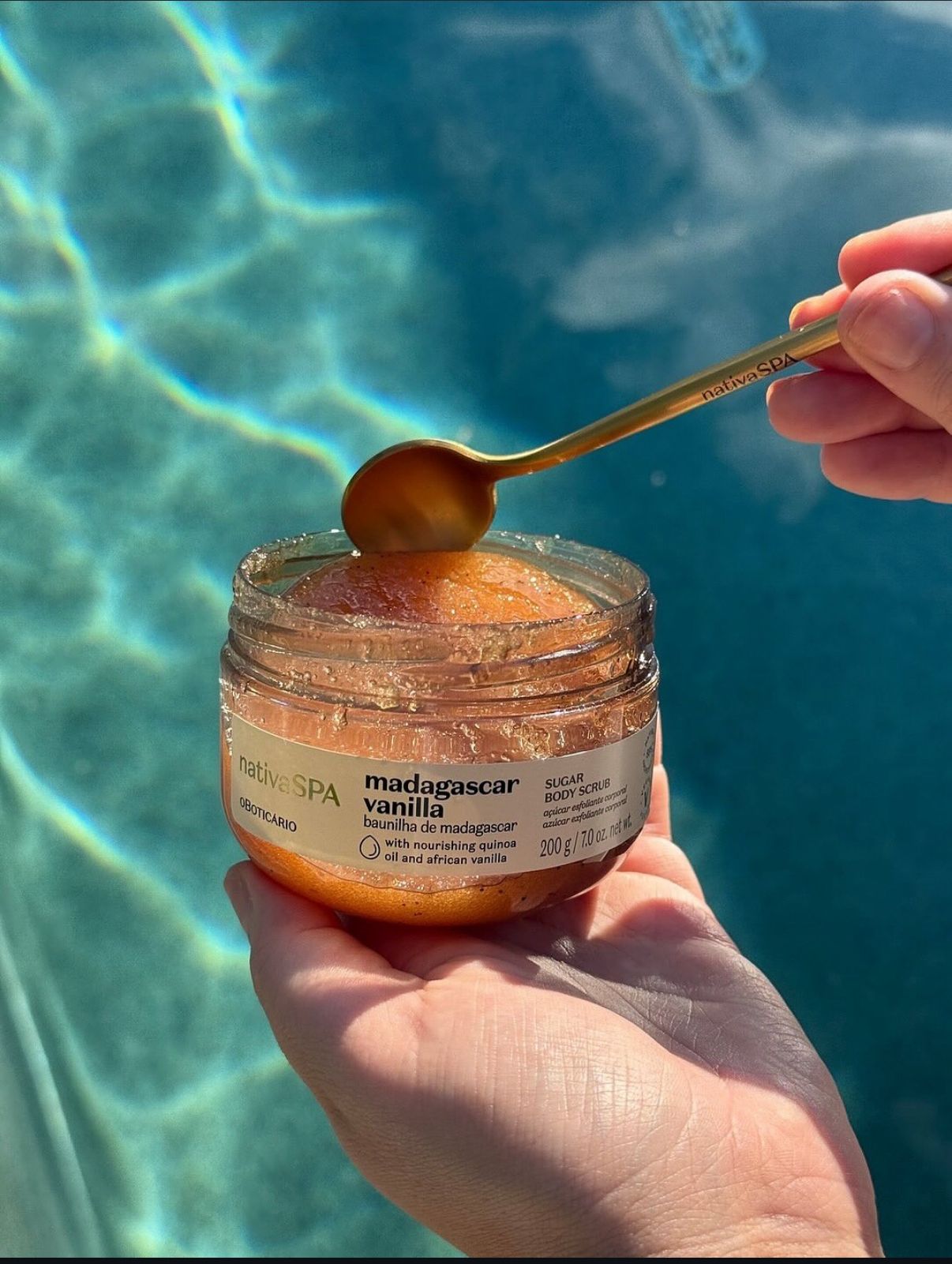 Nativa SPA Madagascar Vanilla Soothing Body Scrub