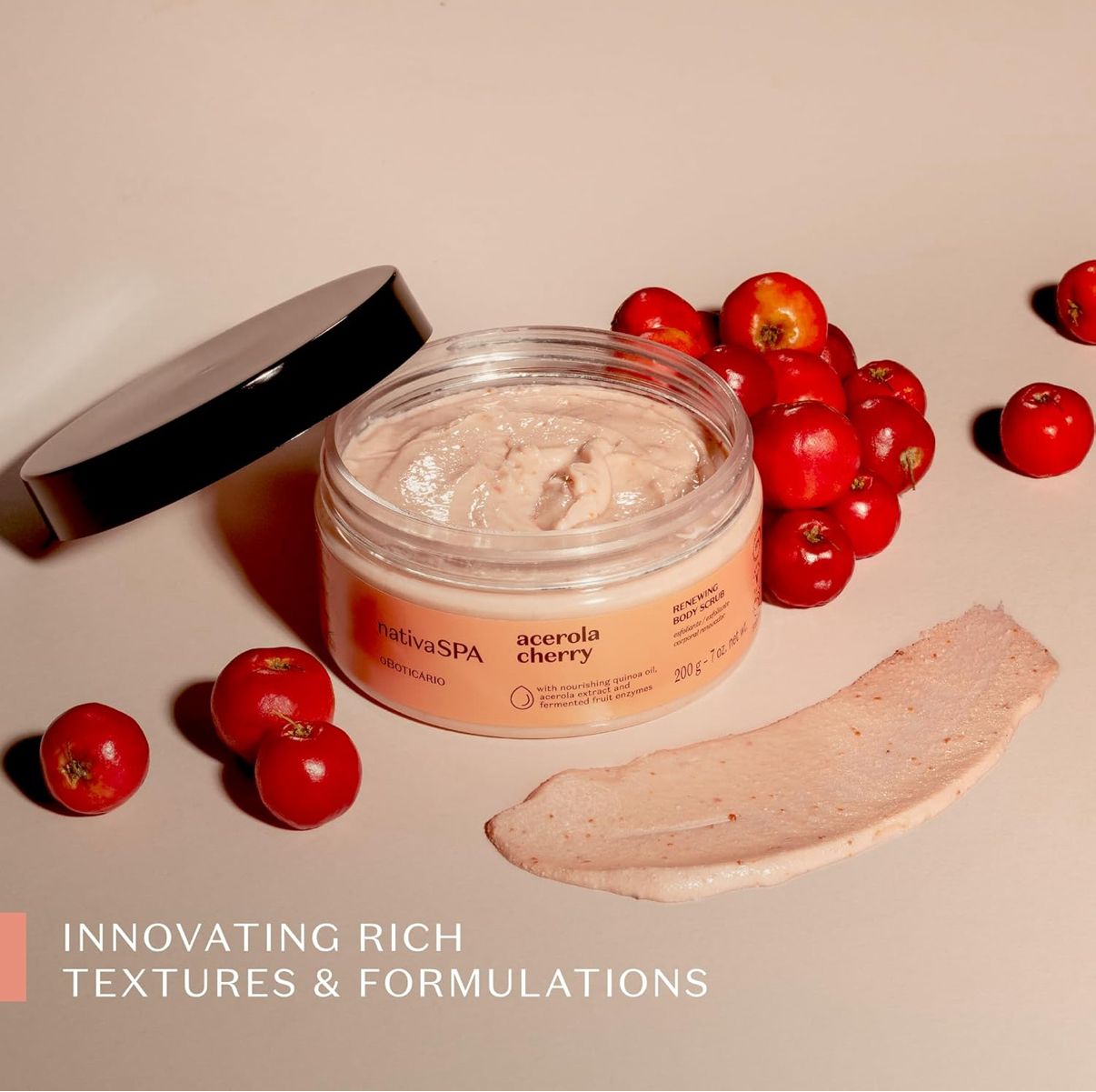 Nativa SPA Acerola Cherry Renewing Body Scrub
